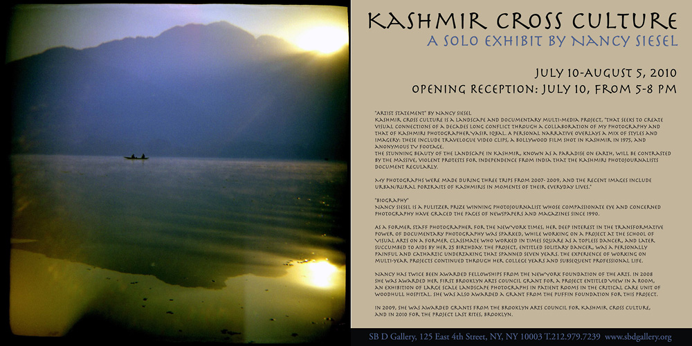 Nancy Siesel : Kashmir Cross Culture
